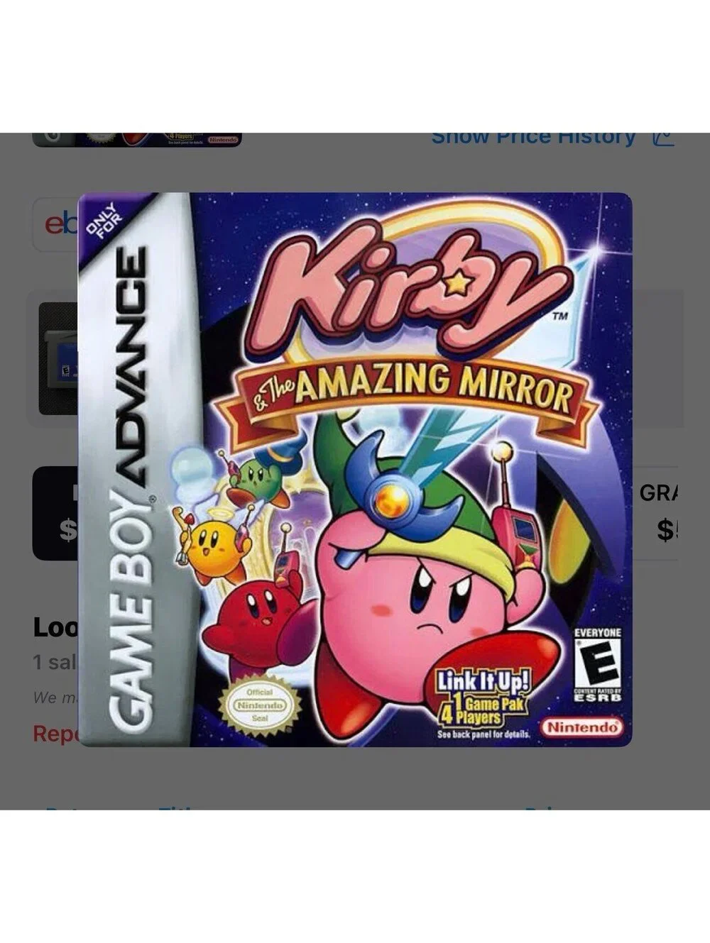 Kirby and the Amazing Mirror for Gameboy Advance